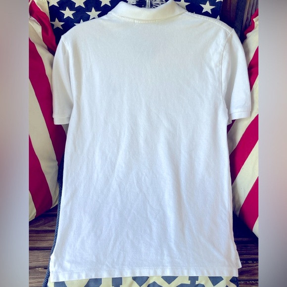 Ralph Lauren Boys White Polo Size 14/16 - Picture 2 of 5